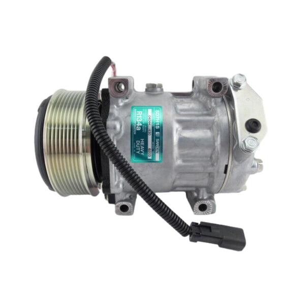 320/08562, 7232/42840 AC COMPRESSOR FITS JCB Models with New 444 Engine 2CX 2CXS 2CXSL 2CXL 3CX Backhoe Loader