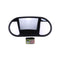 New Replacement Rearview Mirror 20Y-54-28911 for Komatsu Excavator PC120-6 PC130-7