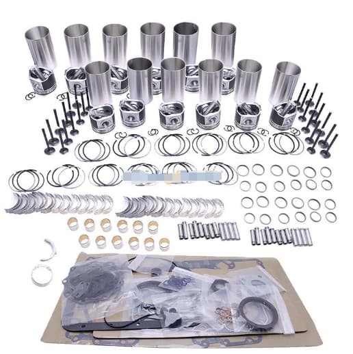 Aftermarket Piston 3070703 Overhaul Repair Kit For Cummins Engine KTA38