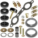 Aftermarket New Exhaust Muffler Silencer Kit KI1555YX155DM for Polaris Sportsman 700 EFI 2002-2006 / MV7 2005