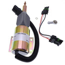 Aftermarket New Fuel Shutdown Solenoid Valve RE516083 for John Deere 120 160LC 200LC 230LC 270LC 670C 672CH 624H