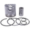 RE55512 RE509540 RE65969 Engine Piston Liner Kit for John Deere Tractor Backhoe Crawler Dozer Excavator Wheel Loader(See details page)