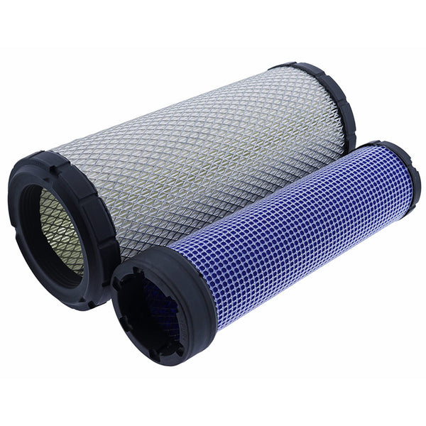 Aftermarket New Inner and Outer Air Filter Kit RE68048 RE68049 for John Deere  Tractor 110 3120 3203 3320 3520 3720 4105