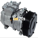 Aftermarket AC Compressor AN221429 For John Deere Backhoes - 310E, 310SE, 310G, 310SG, 310SJ, 410E, 410G, 410J, 710D, 710G, Dozers - 450H, 450J, 550J, 650H,- 548E, 648G, 648H, 748E, Tractors - 5410, 5420, 5510, 5520, 7210