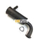 Aftermarket JCB exhaust box silencer with gasket part no 122/01600  122-01600