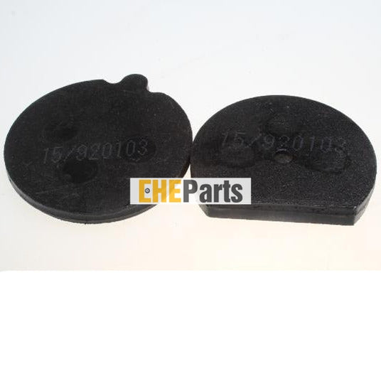 Aftermarket Hand Brake Pad Round for JCB Backhoe 15/920103, 478/00849, 15/913501, 15/920087, 3CX 3D 1400B