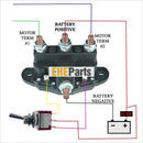 Aftermarket 12 Volt Relay Winch Motor Reversing Solenoid Switch 2141211A51, 2141211A61