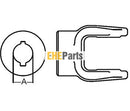 Aftermarket D108616 10-5215 Implement yoke with round bore, double keyway and set screw For 1000series Tractor