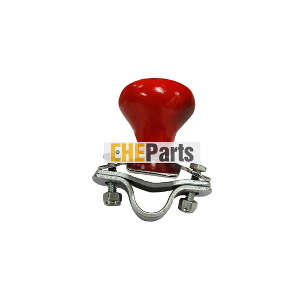 Replacement New Red Steering Wheel Spinner Knob WSV122R Fits Case-Fits IH FARMALL Fits Massey