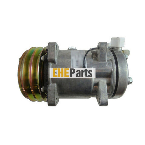 Aftermarket Sanden Compressor A177068 for Case Backhoe 580K